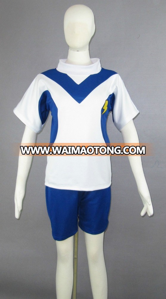 SunShine-Inazuma Eleven GO 3: Galaxy Raimon Soccer team Summer School Uniform Anime Cosplay Costume