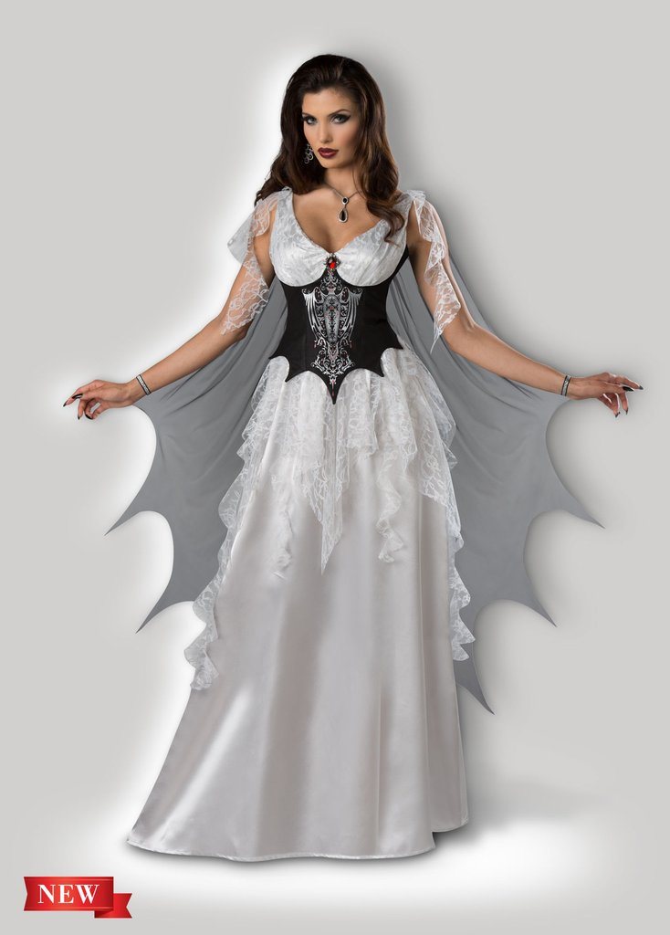 Halloween Women Costumes Vampire Countess 11100 Wholesale From Manufacturer Directly Rose-Team